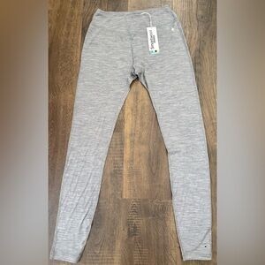 Smartwool Gray Merino Blend Leggings
